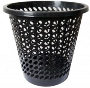 Корзина для бумаг ММ-Пласт 10 л Черная (Box10/3-black)