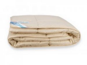 Легкое Одеяло Весна-Осень Шерсть Leleka-Textile Полуторный 140х205 Бежевый