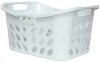 Корзина для белья ММ-Пласт 30 л Белая (bas30-white)