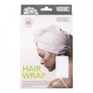 Полотенце-тюрбан Smart Microfiber для волос белый