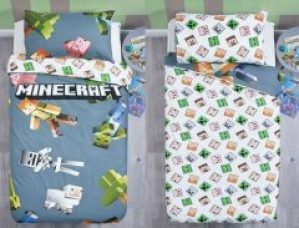 Комплект постельного белья MirSon Бязь Premium 17-0467 Boy's Minecraft Детский (2200003330137)