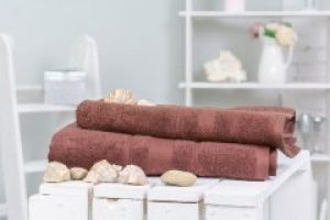 Набор банных полотенец MirSon №5001 SoftNess Brown 50x90