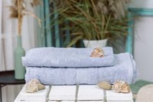 Набор банных полотенец MirSon №5007 SoftNess Lavender 50x90