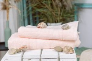 Набор банных полотенец MirSon №5010 SoftNess Peach 50x90