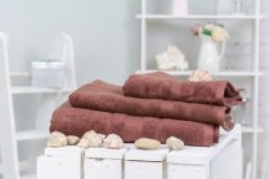 Набор банных полотенец MirSon №5001 SoftNess Brown 50x90