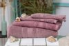 Набор банных полотенец MirSon №5013 SoftNess Violet 40x70