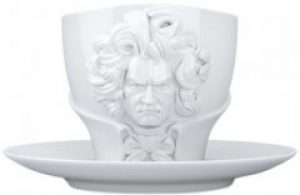 Чашка с блюдцем Tassen Людвиг ван Бетховен 260 мл (TASS800101/TR)