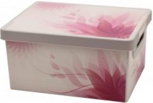 Коробка для хранения вещей Proff Pastel Пластиковая 36 х 28 х 18 см (PF2601833/Pas)