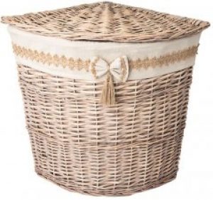 Корзина с крышкой угловая Natural House Прованс большая (EW-85 L)