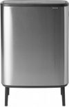 Бак для мусора Brabantia Bo Touch Bin Hi двухсекционный 2х30 л Матовый стальной (130649)