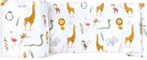 Бортики в детскую кроватку Cosas WeltBed Africa Zoo 30х180 (4822052055397)