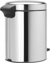 Бак для мусора Brabantia Pedal Bin 5 л Стальной полированный (112621)