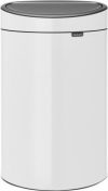 Бак для мусора Brabantia Touch Bin 40 л Белый (114984)
