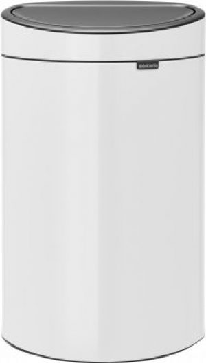 Бак для мусора Brabantia Touch Bin 40 л Белый (114984)