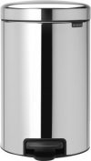Бак для мусора Brabantia Pedal Bin 12 л Стальной полированный (113581)
