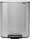 Бак для мусора Brabantia Bo Pedal Bin 60 л Матовый стальной (211324)