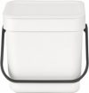 Ведро мусорное Brabantia Sort & Go 3 л Белое (209864)