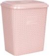 Корзина для порошка Violet House с крышкой Виолетта 28 х 21.5 х 24 см Cappuchino (0028 Виолетта CAPPUCHINO)