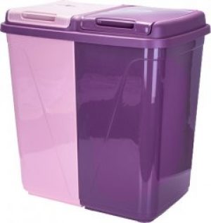 Корзина для белья Violet House 60х37х58 см Prune (0043 PRUNE с/к 45+45 л)