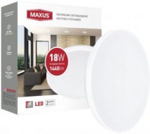 Светильник настенно-потолочный Maxus Ceiling light 18W 4100K C (1-MCL-1841-01-C)