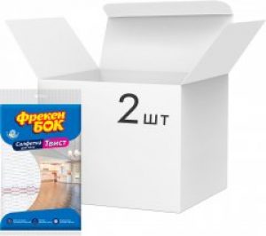Упаковка салфеток для пола Фрекен БОК Твист 2 шт (18101400_18101460)