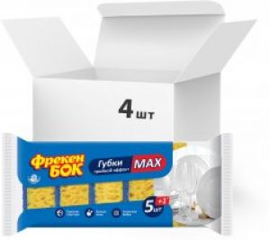 Упаковка губок кухонных Фрекен БОК MAX 4 шт по 6 губок (15108020_15108050)