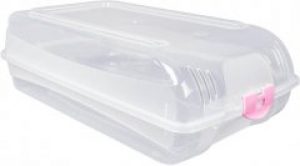 Контейнер для женской обуви Omak Plastik Deco Bella 33x19.5x11 см Пластик (8694816508168)