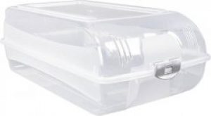 Контейнер для мужской обуви Omak Plastik Deco Bella 37.5x21x13.5 см Пластик (8694816508175)