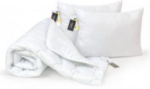 Набор антиаллергенный MirSon EcoSilk Всесезонный №1503 Eco Light White Soft Одеяло + подушки 50x70 2 шт (2200003480528)