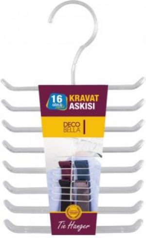 Вешалка для галстуков Omak Plastik Deco Bella 1.9x17x27.7 см Пластик (8694816508137)
