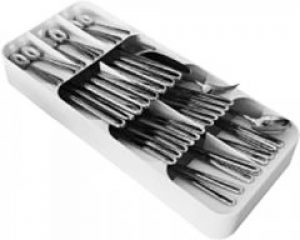 Лоток двойной для столовых приборов Omak Plastik Deco Bella Пластик 38.8x17x5.2 см (8694816508045)