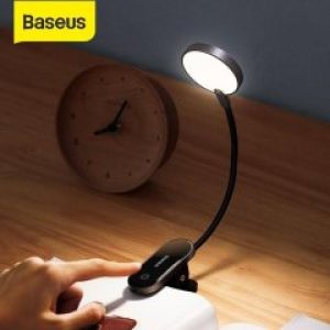 Мини лампа-прищепка Baseus на гибкой ножке с аккумулятором