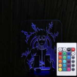 Акриловый светильник-ночник с пультом 16 цветов Наруто 6 tty-n000282