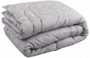 Одеяло Руно 02ШУ Зимнее Шерстяное 172х205 см (316.02ШУ_Сірий вензель)