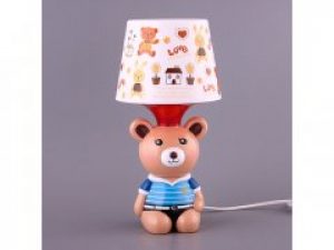 Светильник детский с абажуром Fashion Lamp Мишка 32 см 39-222