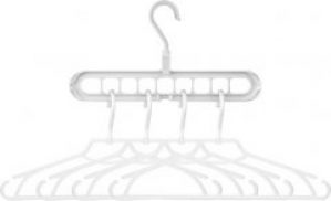 Органайзер для вешалок Champion + плечики 4 шт Белый (GFC00475-2)