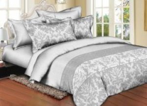 Покрывало Home Line Стеганое Двустороннее 210х240 Серое (2600001623413)