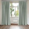 Комплект штор Di&Di Димаут Матовый 200х255 2 шт Пастельных серо-зеленых (ROZ6400060949)