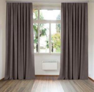 Комплект штор Di&Di Димаут Матовый 150х260 2 шт Серо-коричневых (ROZ6400061005)