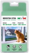 Москитная сетка для окон MVM клеящаяся 1500х900 WN-1500 Черная