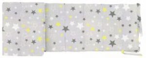 Бортики в детскую кроватку Cosas WeltBed Star Yellow Grey Grey 30х180 (4822052062951)