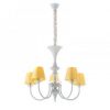 Люстра підвісна з абажурами Light House ES-15952/5 біла