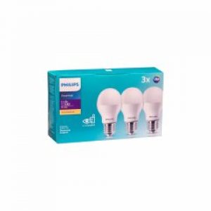 Лампа Philips ESSLEDBulb 11W E27 3000K 3шт (929002299547R)