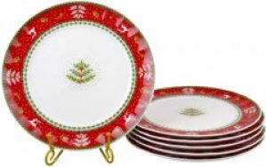 Набор тарелок Lefard Рождественская коллекция 26 см 6 шт (943-160)