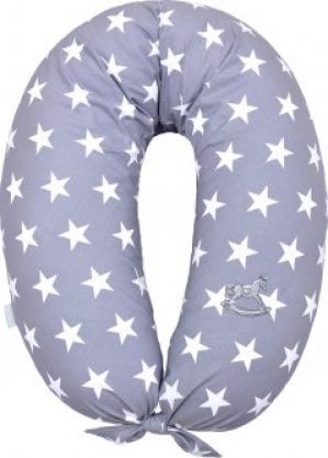 Подушка для кормления Sei Design Звезда на сером 30х170 (2200004077581)