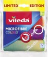 Салфетки микрофибра Vileda Microfiber Colors Design 3 шт (4023103208124)