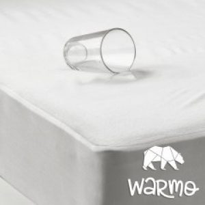 Наматрасник водонепроницаемый на резинке Warmo белый 120x60см ()