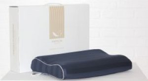 Подушка ортопедическая MirSon №7088 Elite Noble Stripe Blue Sea 58х40х10.5 (2200003400427)