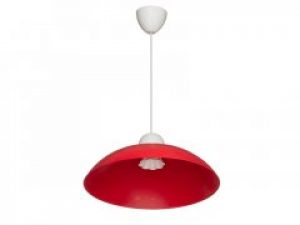 Светильник ERKA подвесной Е27 350 мм Красный (1301)