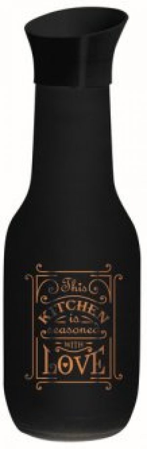 Бутылка для воды Herevin Kitchen Black Mat 1.0 л (111653-120)
